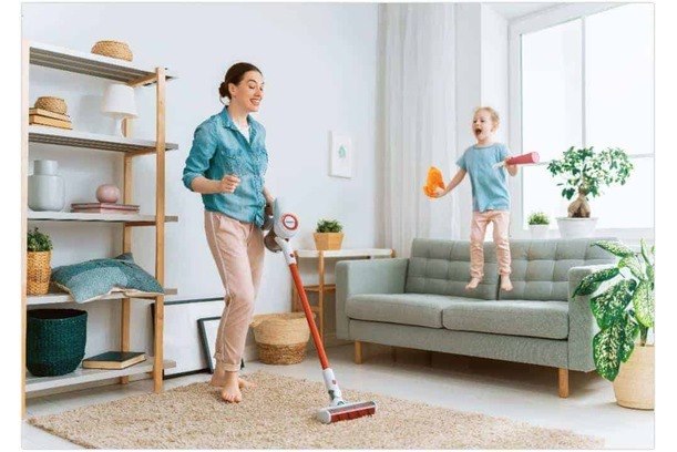 child clean home